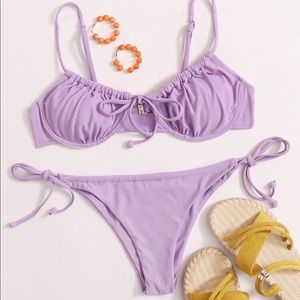 SHEIN Purple Bikini